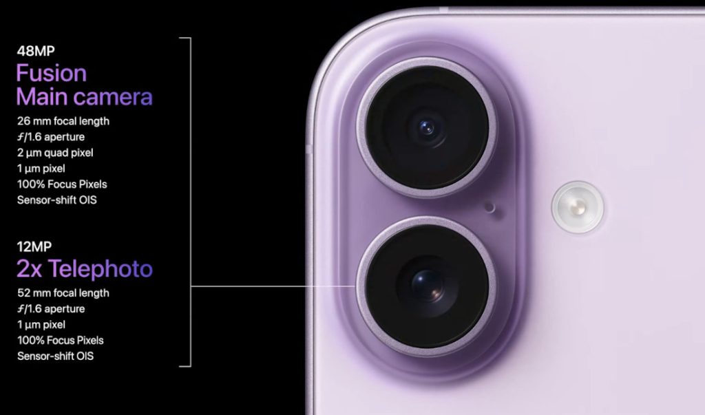 Iphone 17 Features 48Mp Wide and 48Mp Ultrawide Rear Cameras Dual Lens System