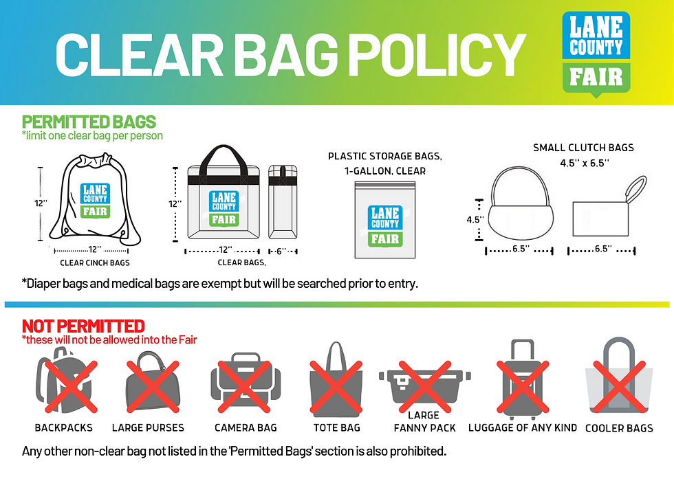 Bag Policy at State Fair