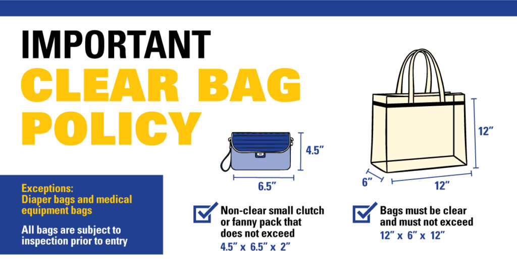 State Fair Diaper Bag Policy