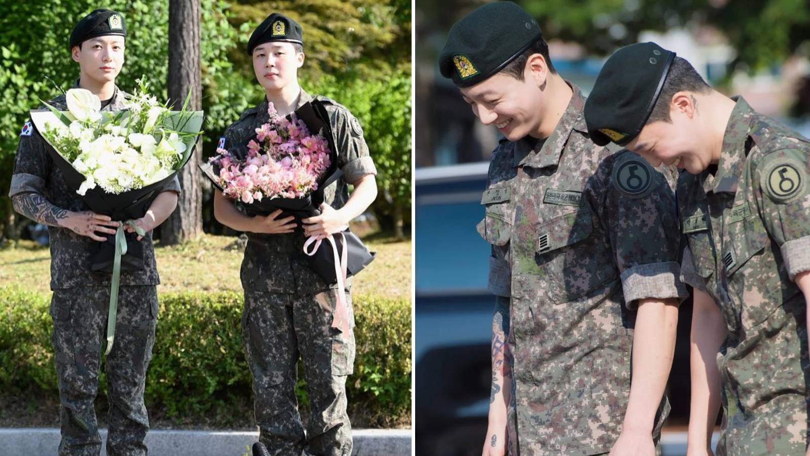 Is Jimin out of Military