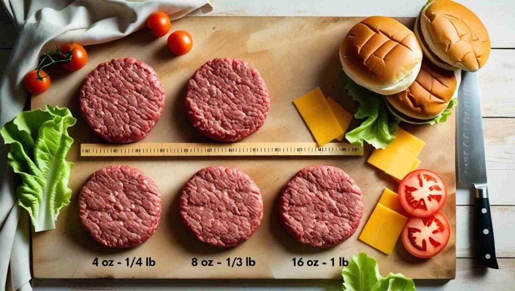 How Much Ground Beef for Burgers