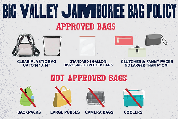 Aac Bag Policy for Concerts