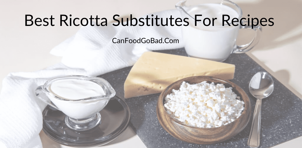 What Can I Substitute for Ricotta