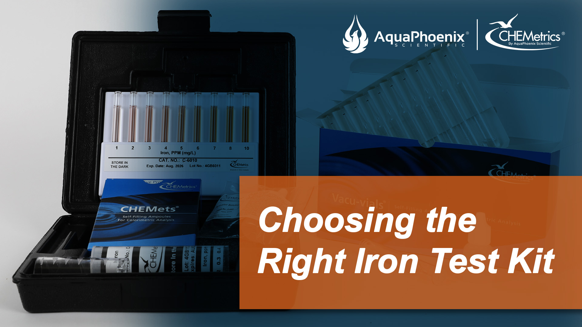 Popular Water Testing Kits for Detecting Iron Levels