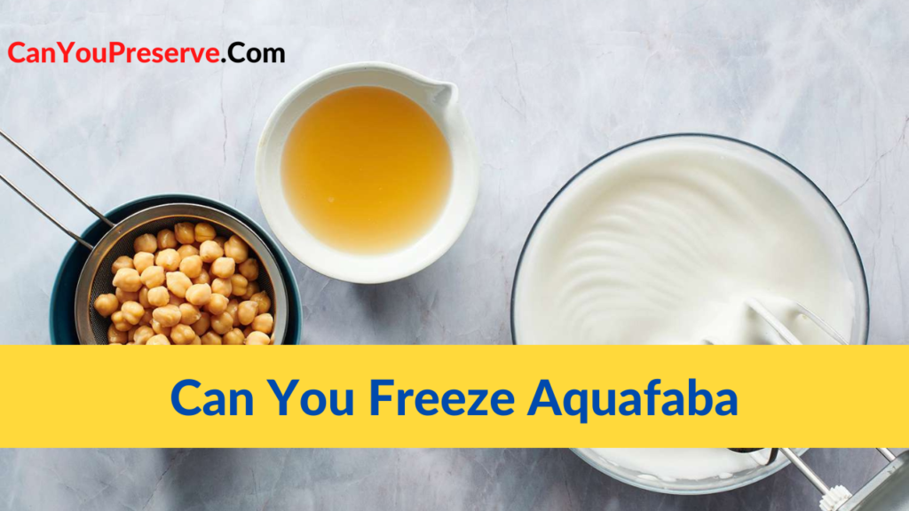 How Long Does Aquafaba Last in the Fridge