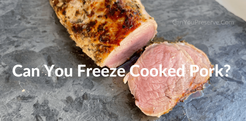 Can I Freeze Cooked Pork Tenderloin