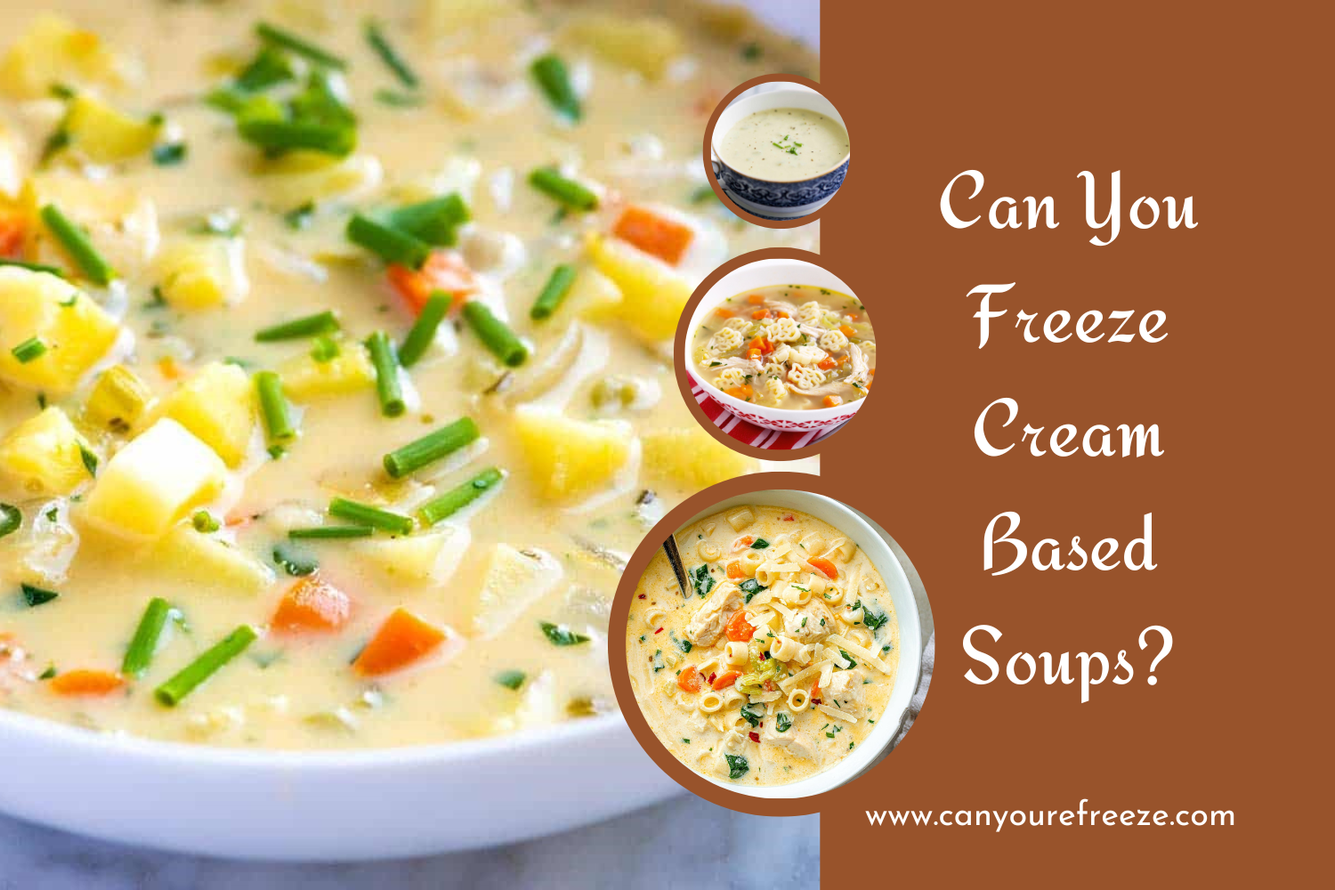 Can I Freeze Cream Based Soup