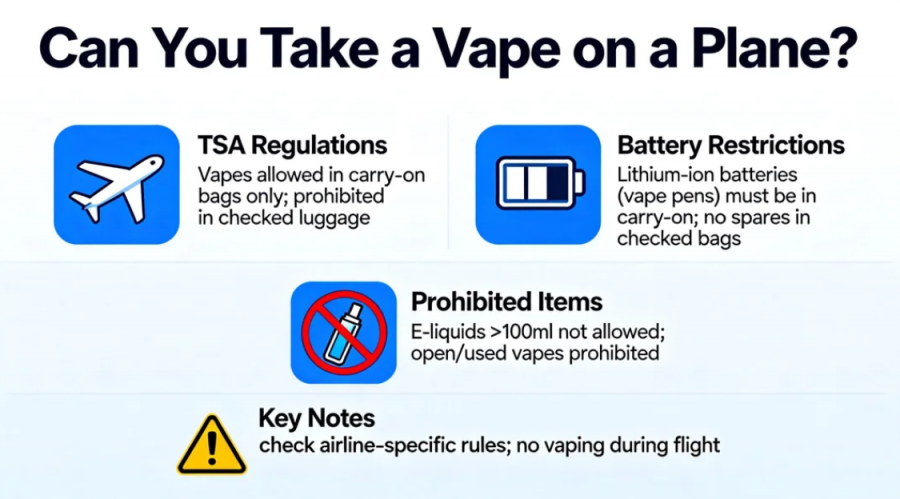 Can U Take a Vape on a Plane