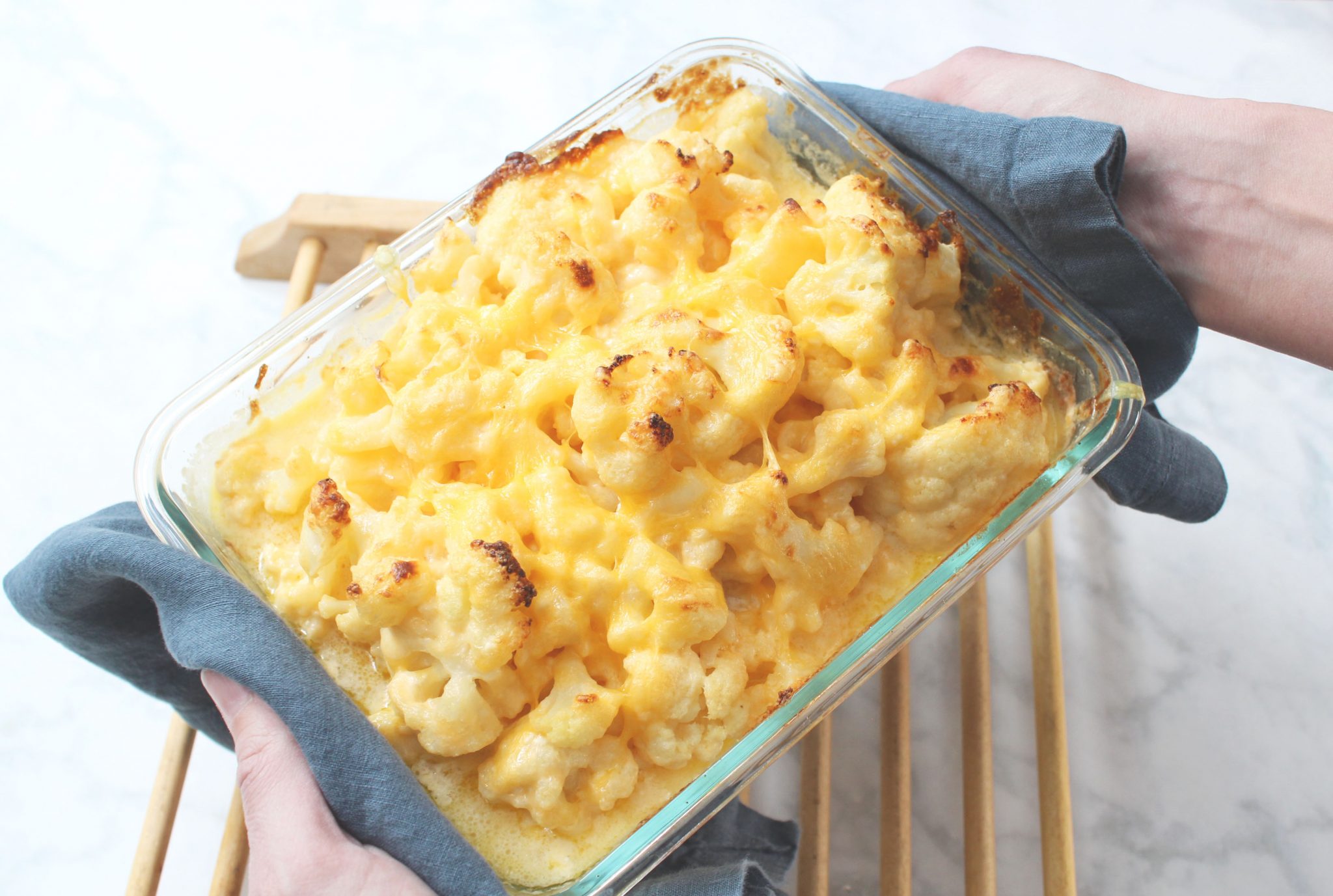 Cauliflower Mac N Cheese Keto