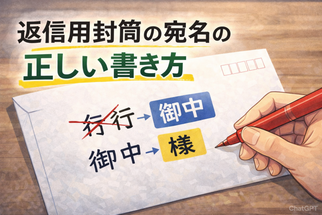 「タイパ重視」の2026年になぜ残る？返信用封筒の「マナー」を巡るビジネスパーソンの本音と最新常識