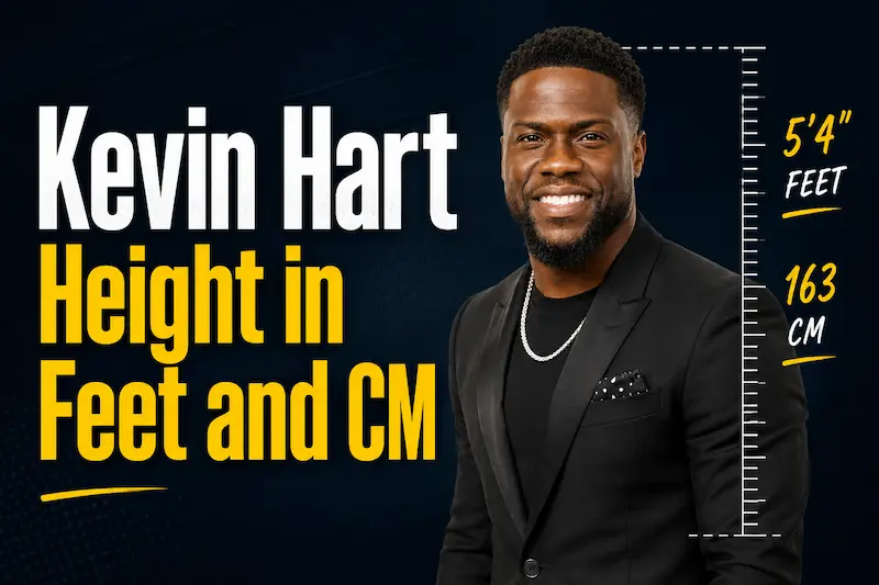 How Tall Is Kevin Hart Feet