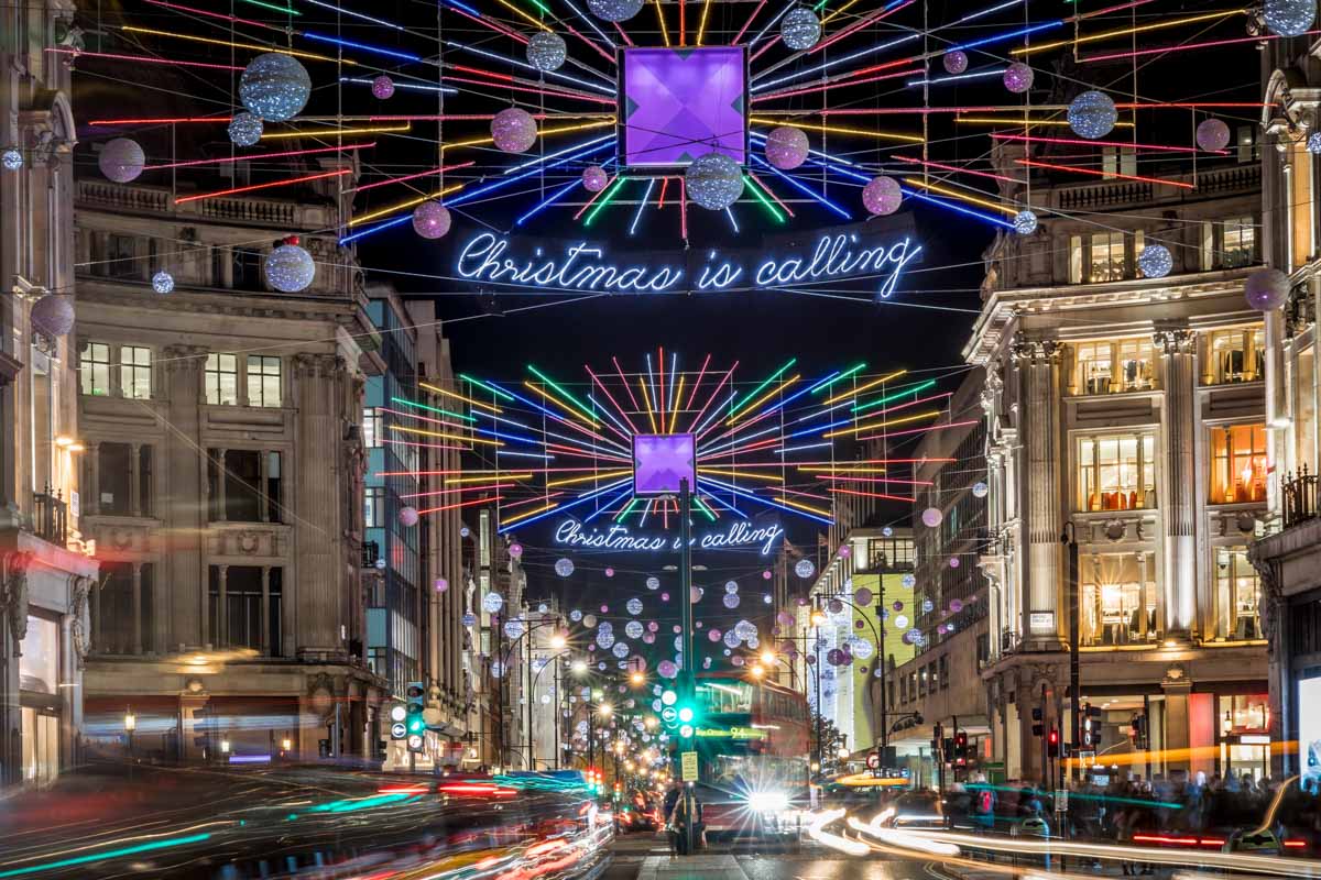 Christmas Lights Switch on in London
