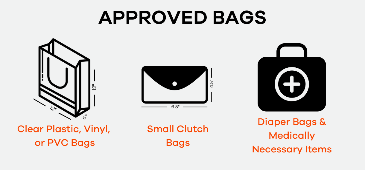 Gas South Theater Bag Policy