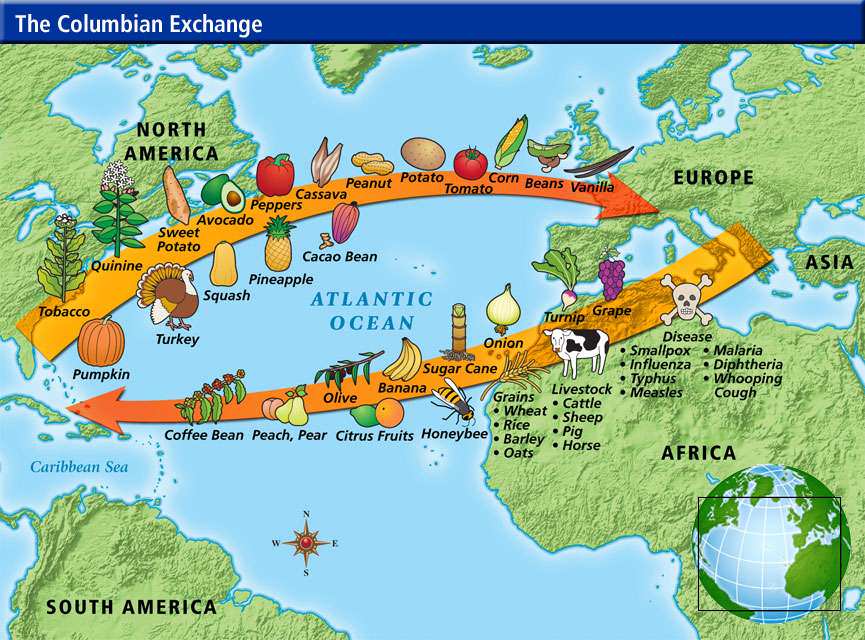 What Was the Result of the Columbian Exchange