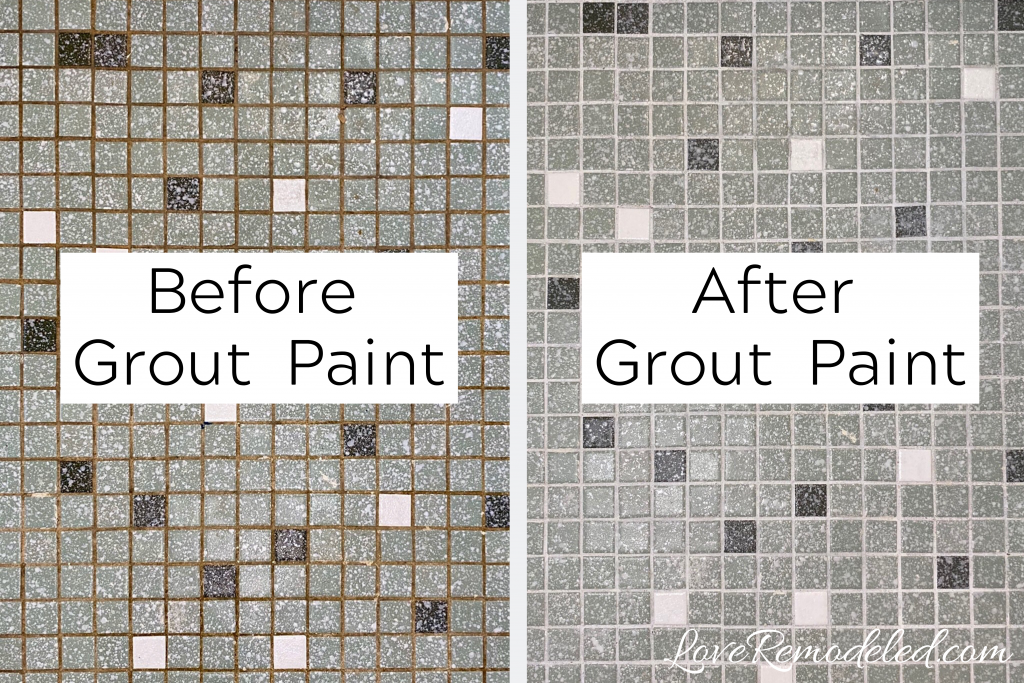 Can You Paint Tile Grout