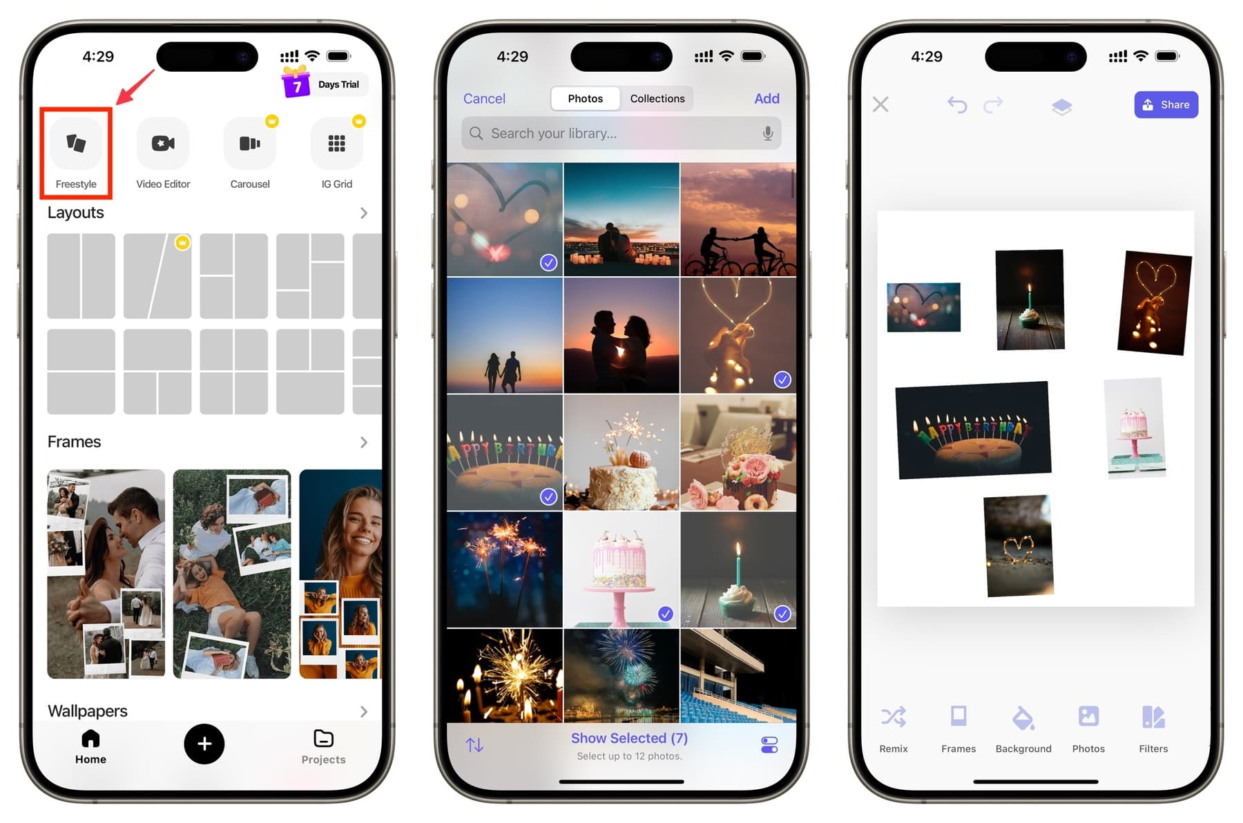 How to Make a Photo Collage on My Iphone