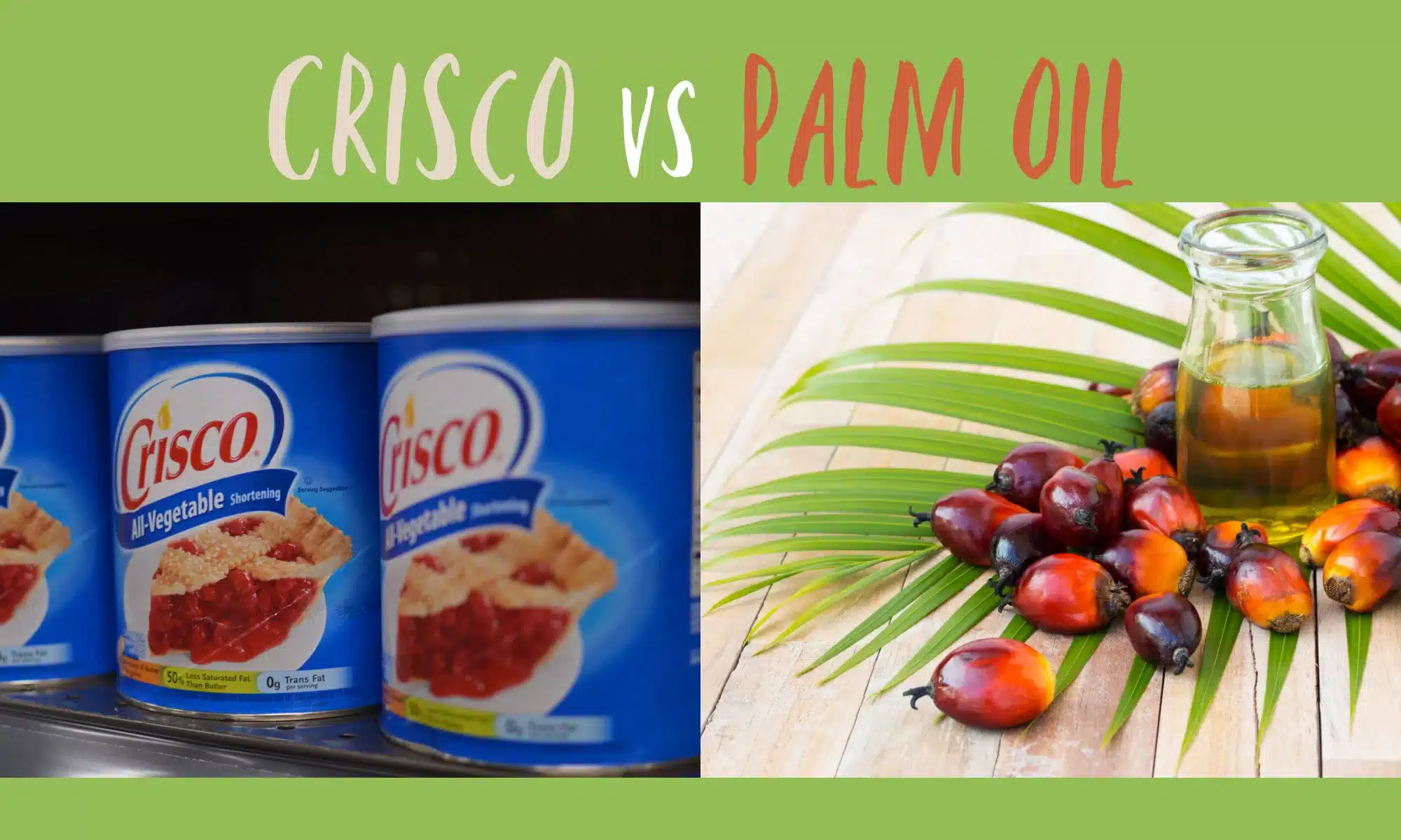 Can You Substitute Crisco for Vegetable Oil