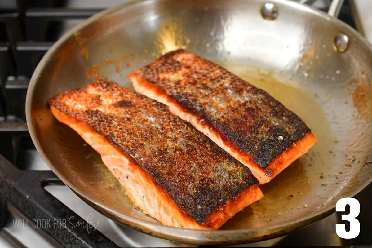 Cook Salmon Skin Down or Up