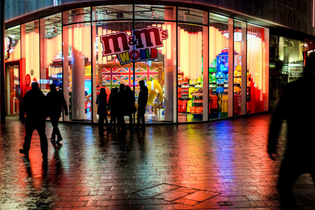 M and M Store Leicester Square
