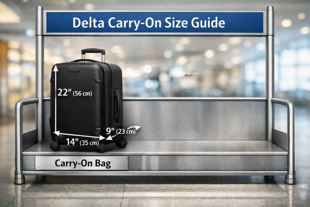 Delta Zone 8 Carry On