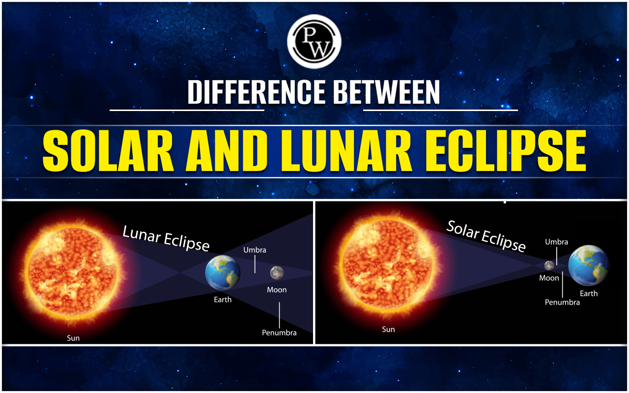Difference Between the Solar and Lunar Eclipse