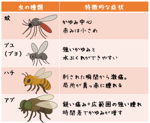 アブに刺された激痛と猛烈な腫れ！即効の応急処置と受診の目安