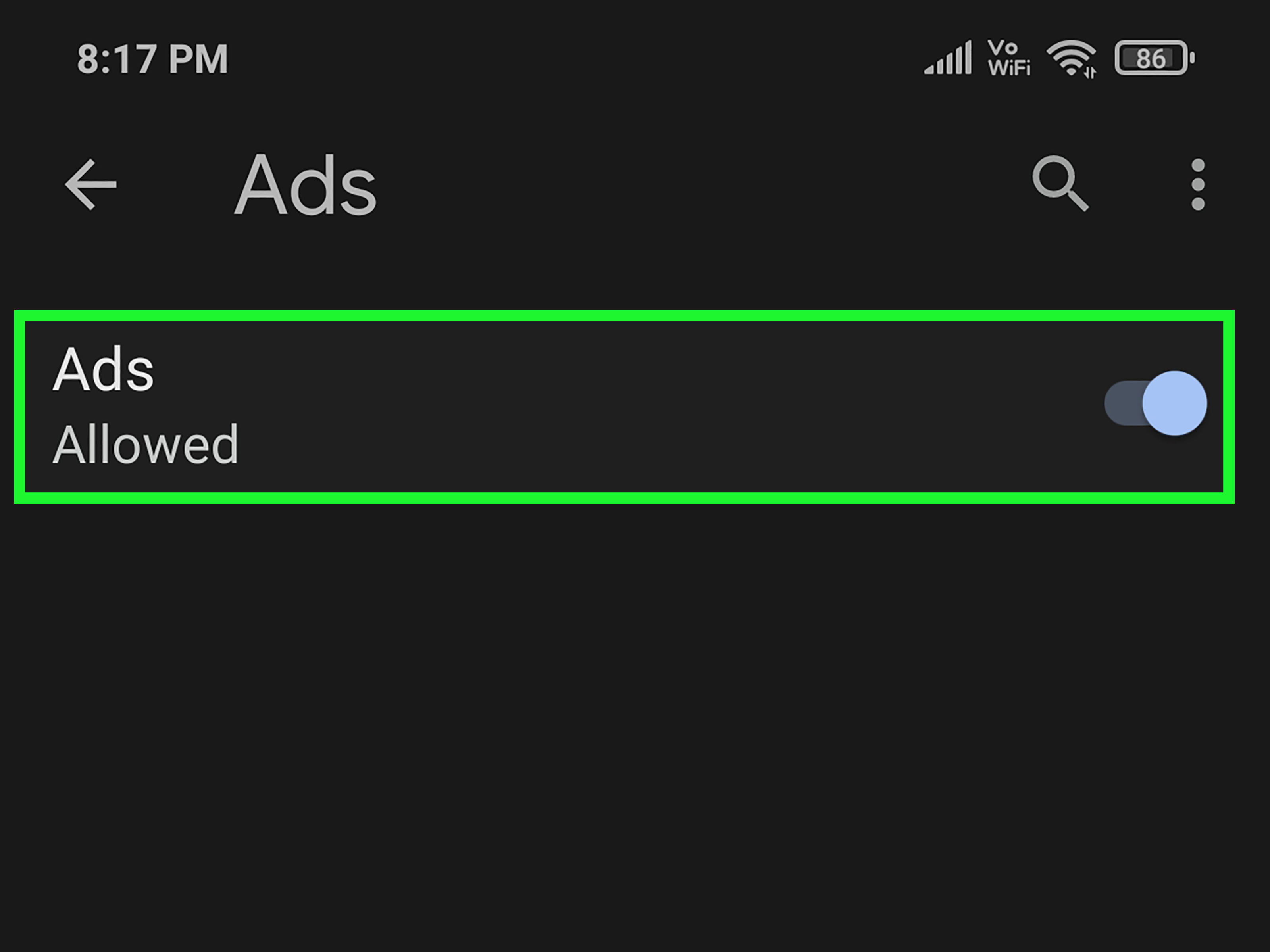 How to Disable Ad Blocker Android