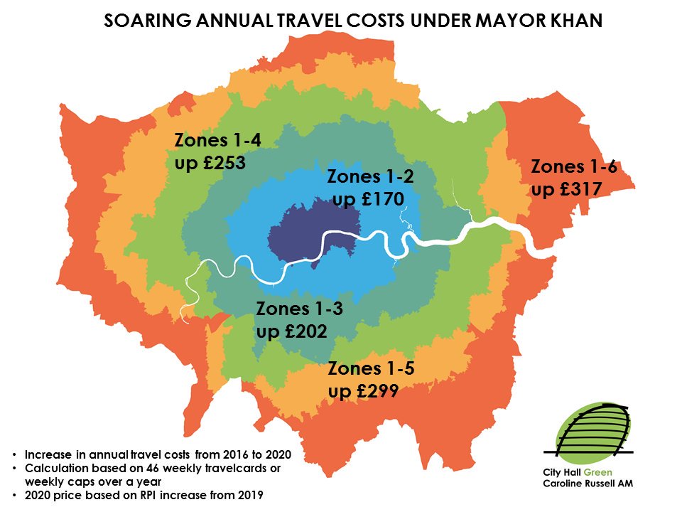 Zone 1 to 4 Travelcard Annual
