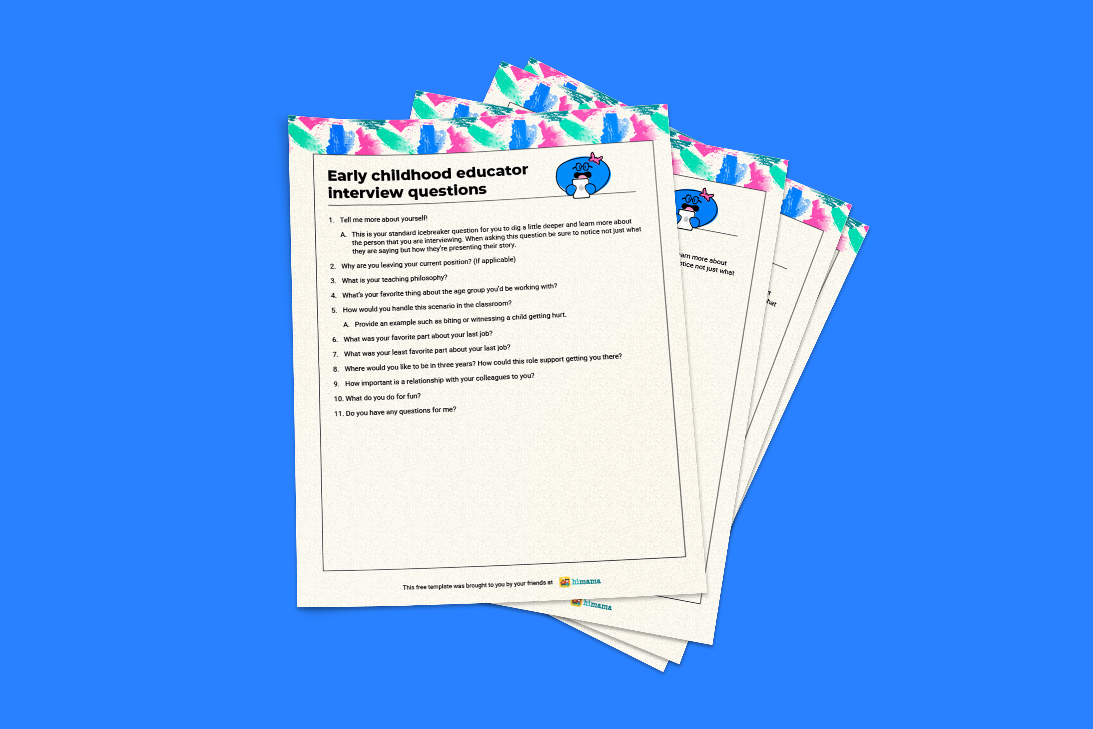 Early Childhood Interview Questions and Answers Pdf
