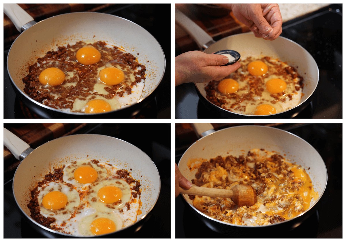How Many Eggs with Chorizo