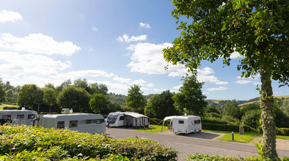 Exebridge Lakeside Caravan and Motorhome Club Campsite