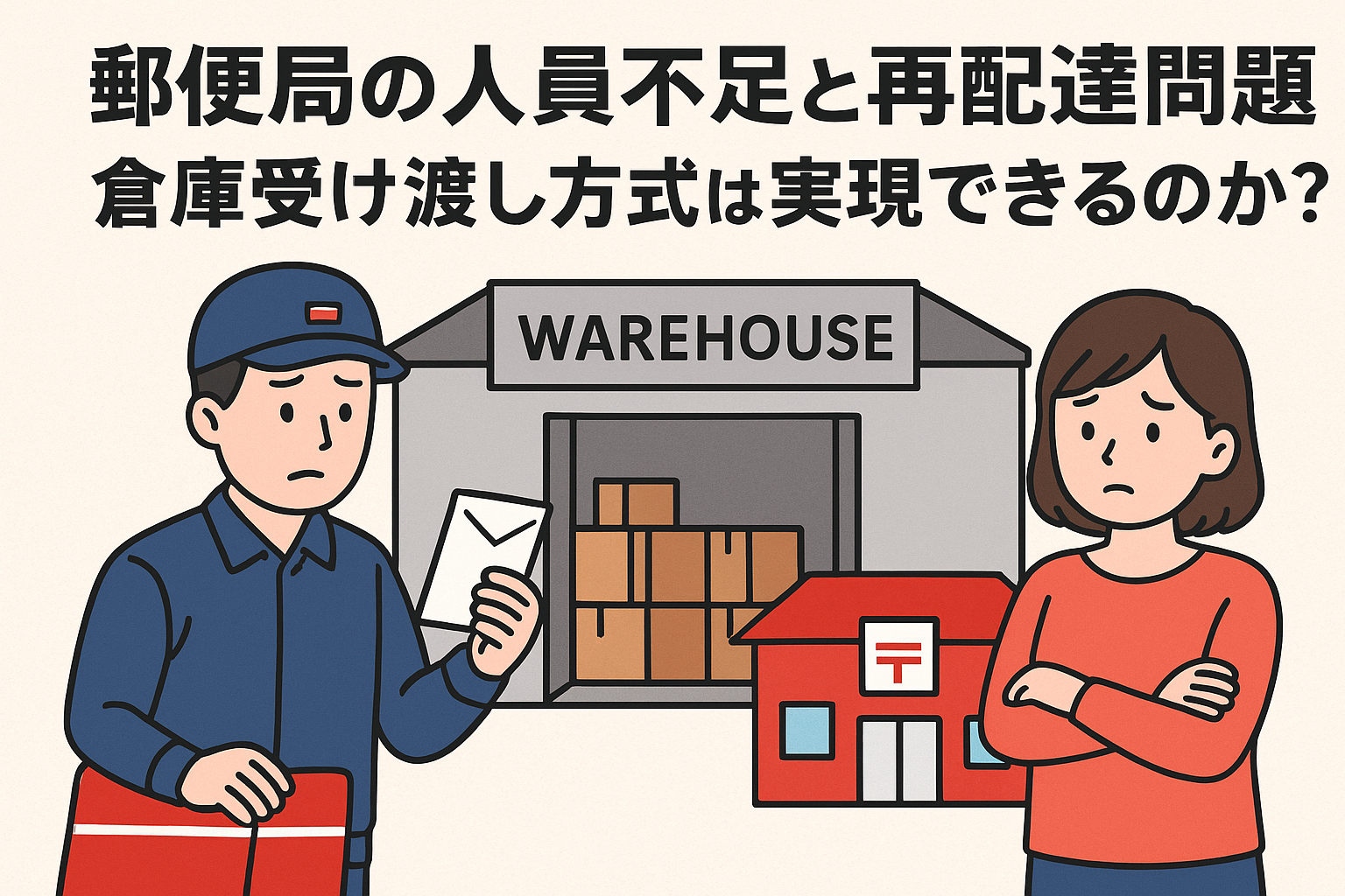 郵便局が潰れる噂は本当か？赤字転落と店舗統廃合の真相に迫る