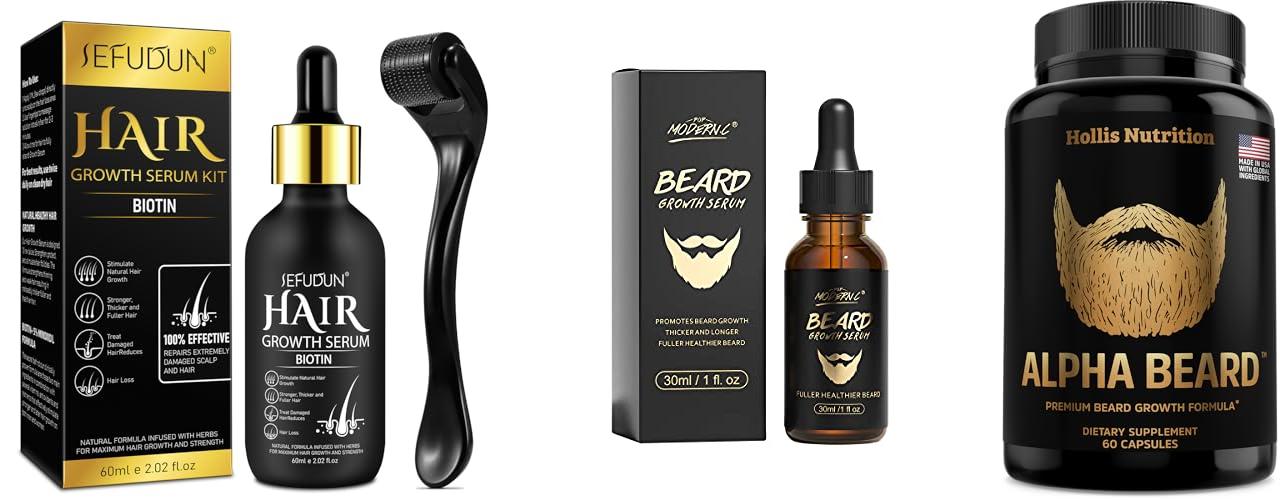 Best Products for Facial Hair Growth