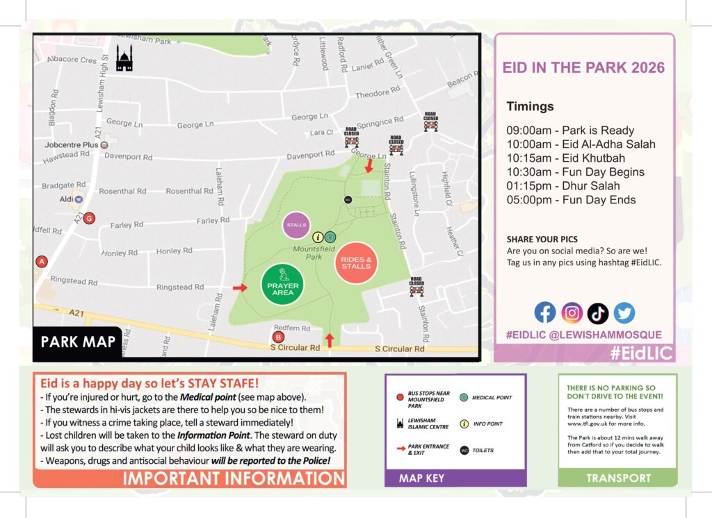 Eid in the Park 2026 London