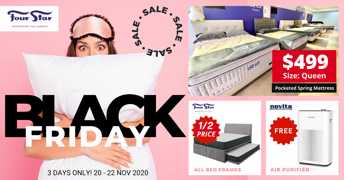 Queen Bed Black Friday Sale