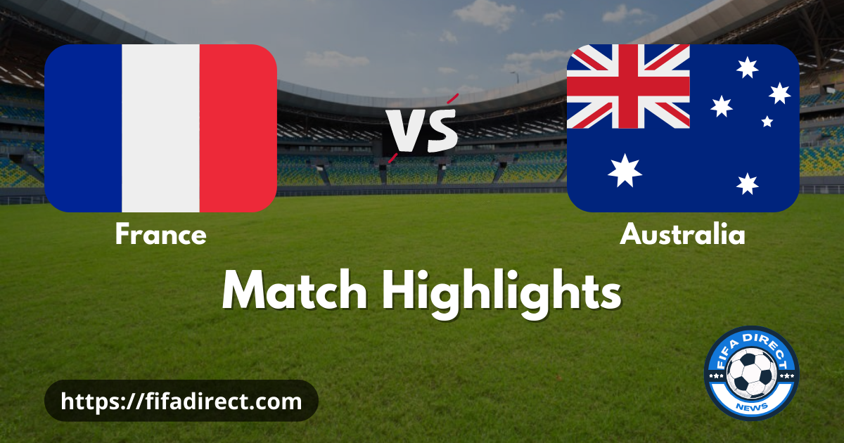 France vs Australia