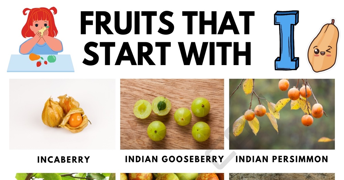 Fruit or Vegetable with I
