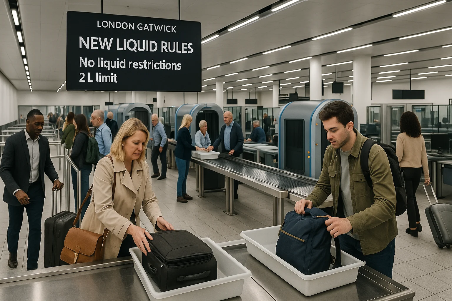 Do You Have to Take Liquids out at Gatwick