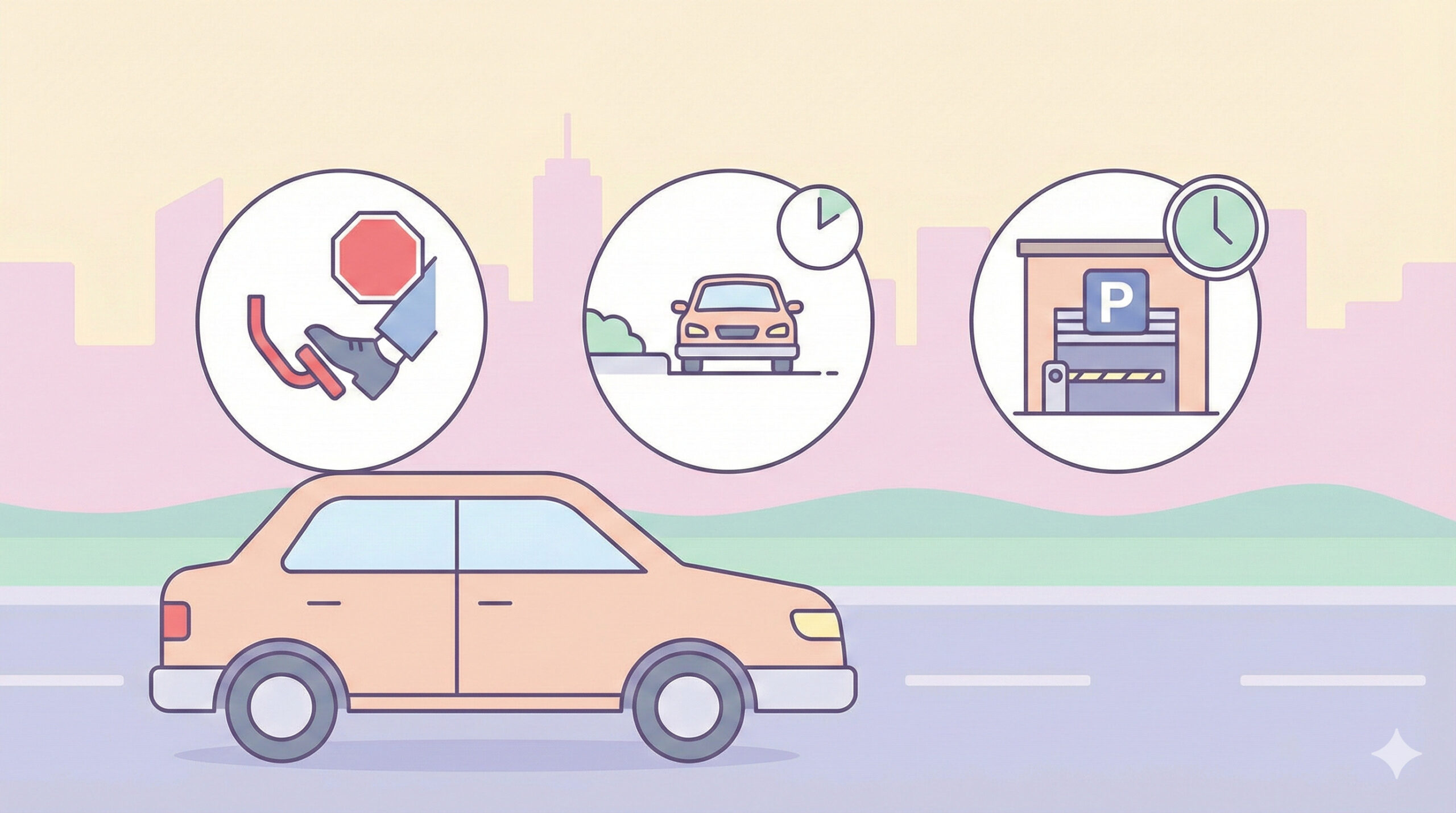 車を「止める」と「停める」の違いとは？正しい使い分けと公用文ルール
