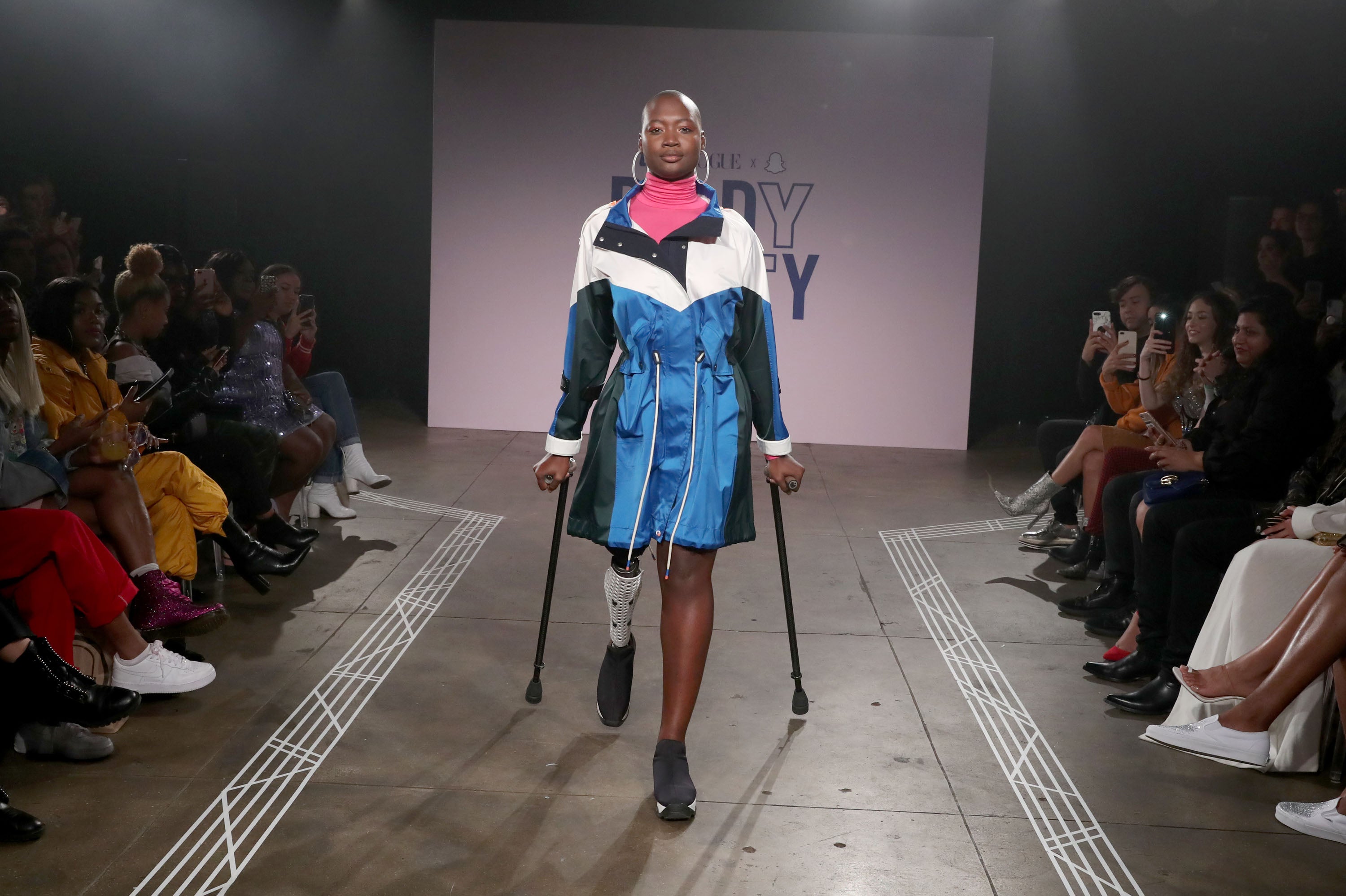 Mama Cax on the Runway