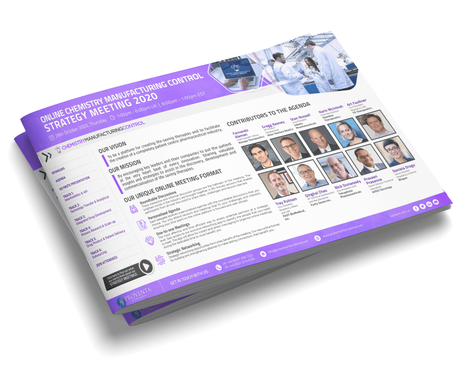 Chemistry Manufacturing and Controls Strategy Meetings