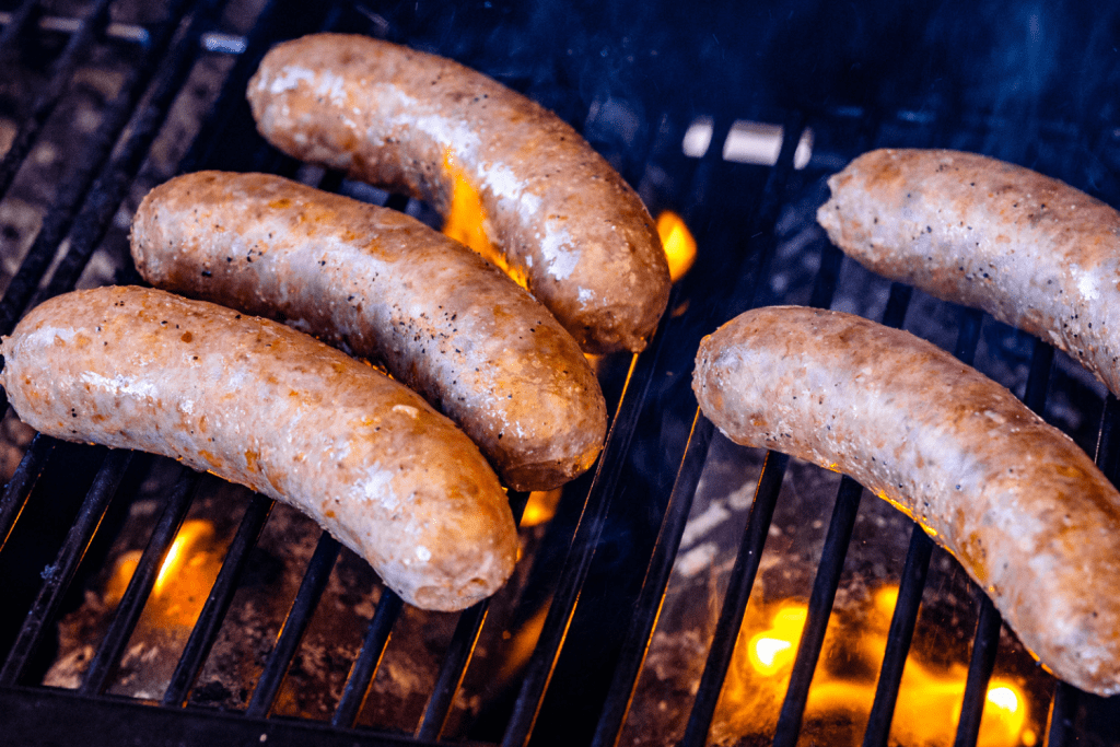 Gas Grill Italian Sausage