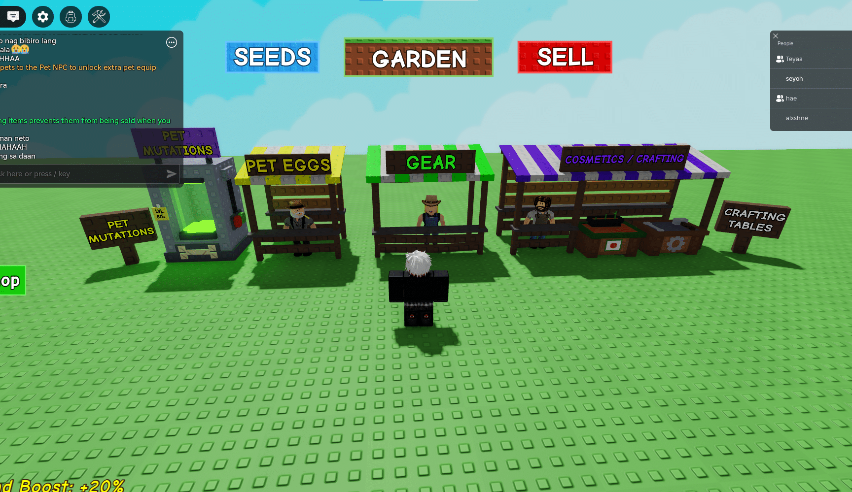 Grow a Garden Where Is the Gear Shop