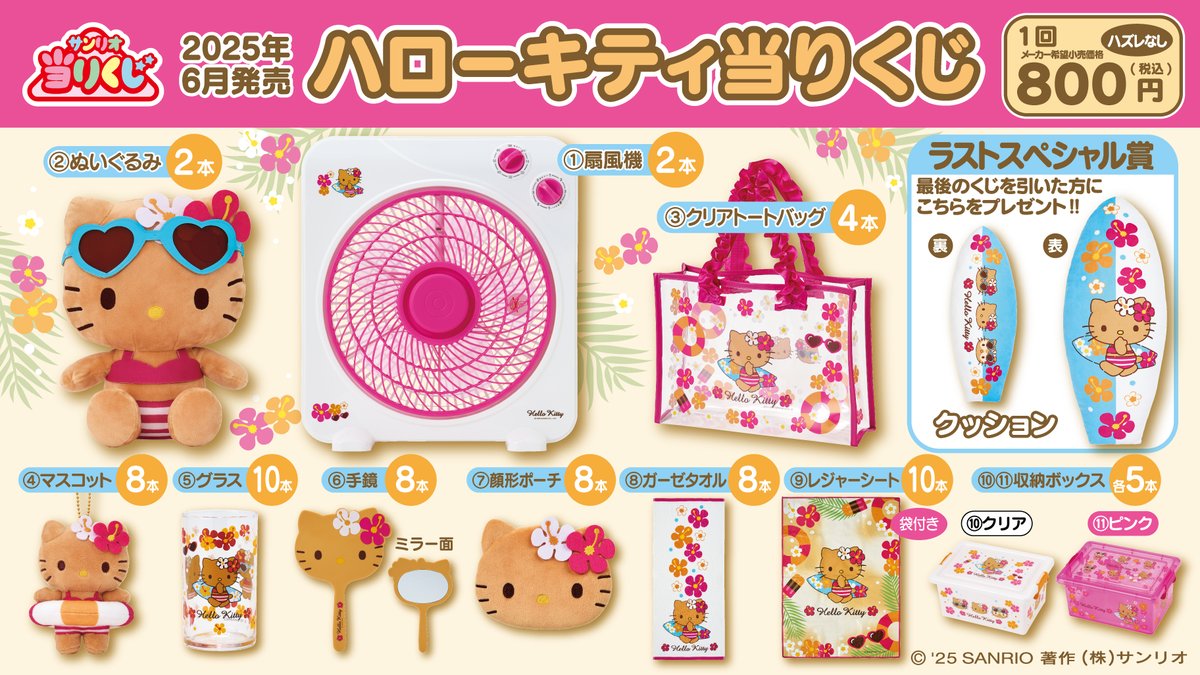 キティ一番くじ2026最新情報！景品や発売日・穴場店舗を総力取材
