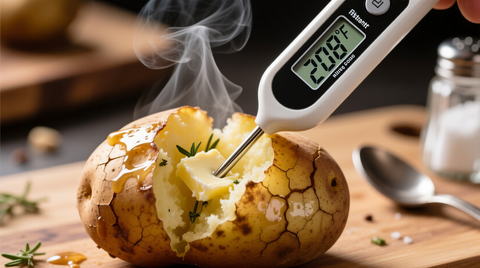 Baked Potato Internal Temperature