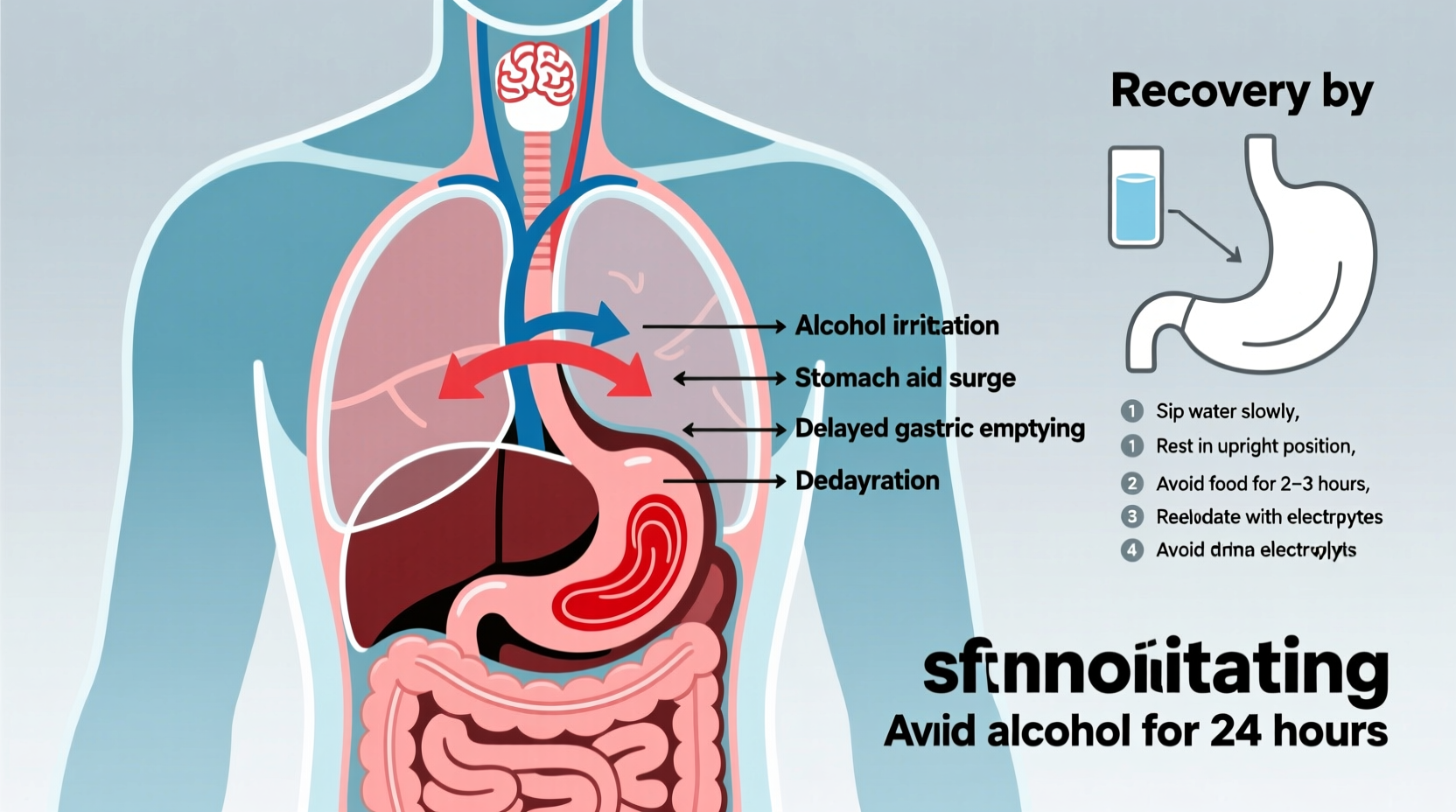 Why Am I Throwing up Water After Drinking Alcohol