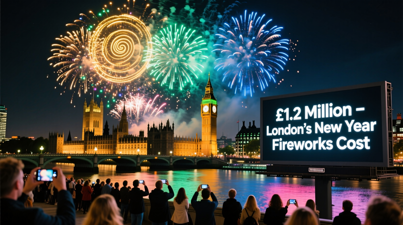 How Much Did London Fireworks Cost 2026