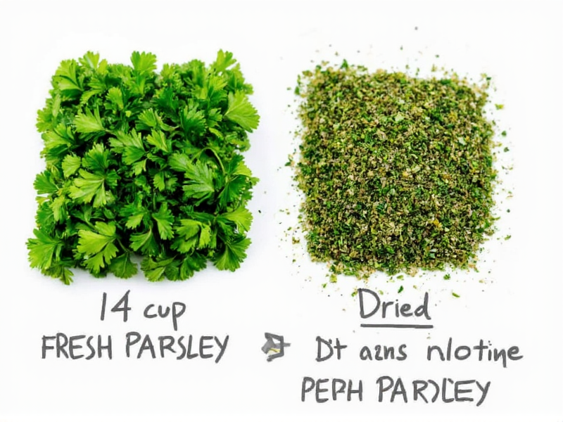 Fresh Parsley vs Dried