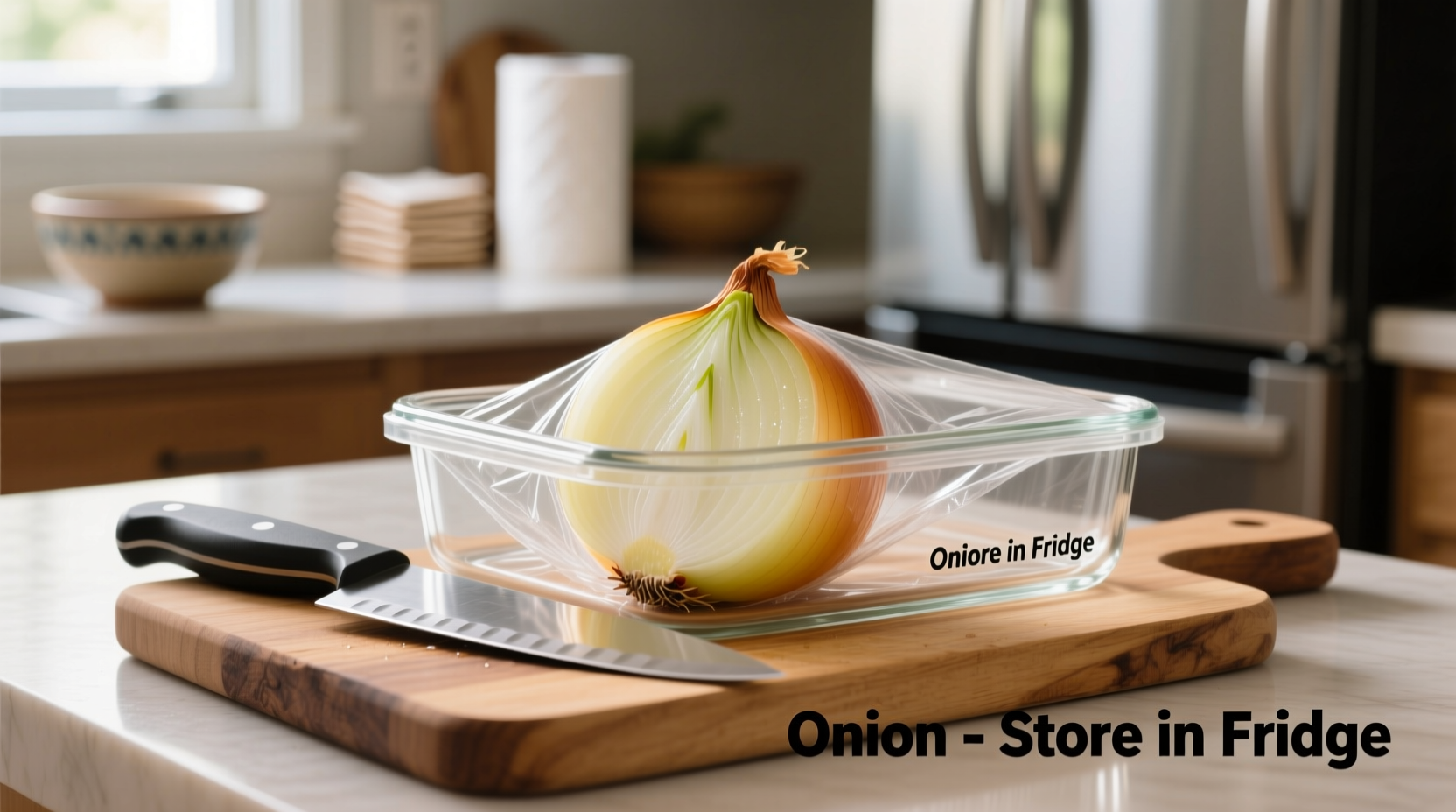 How to Store Cut Onions in Fridge