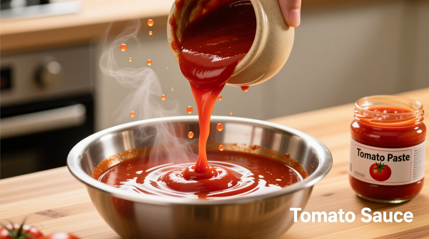Tomato Paste into Tomato Sauce